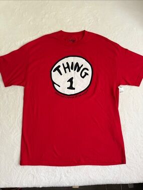 Universal Studios Red "Thing 1" Graphic Tee - Men's